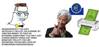 Nooo you can't just print money