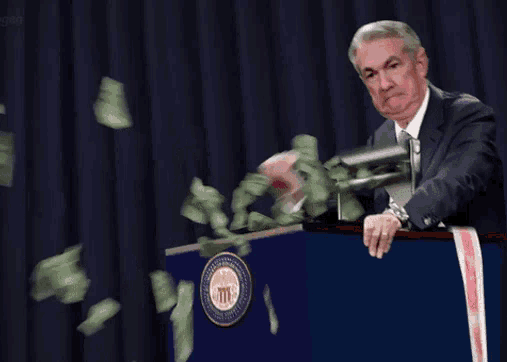 Powell throwing money